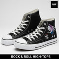 Rock & Roll High-Tops Sneakers