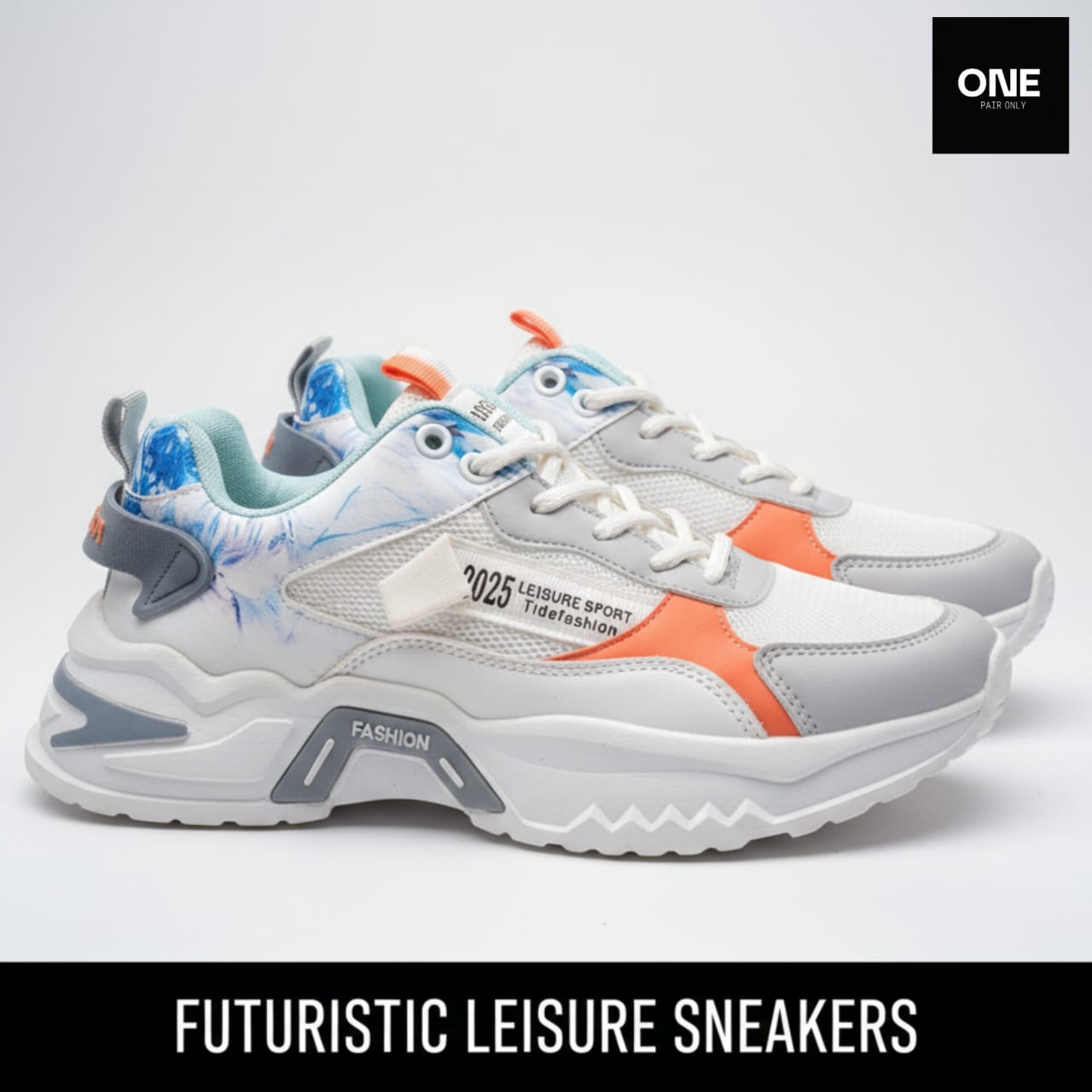 Futuristic Leisure Sneakers