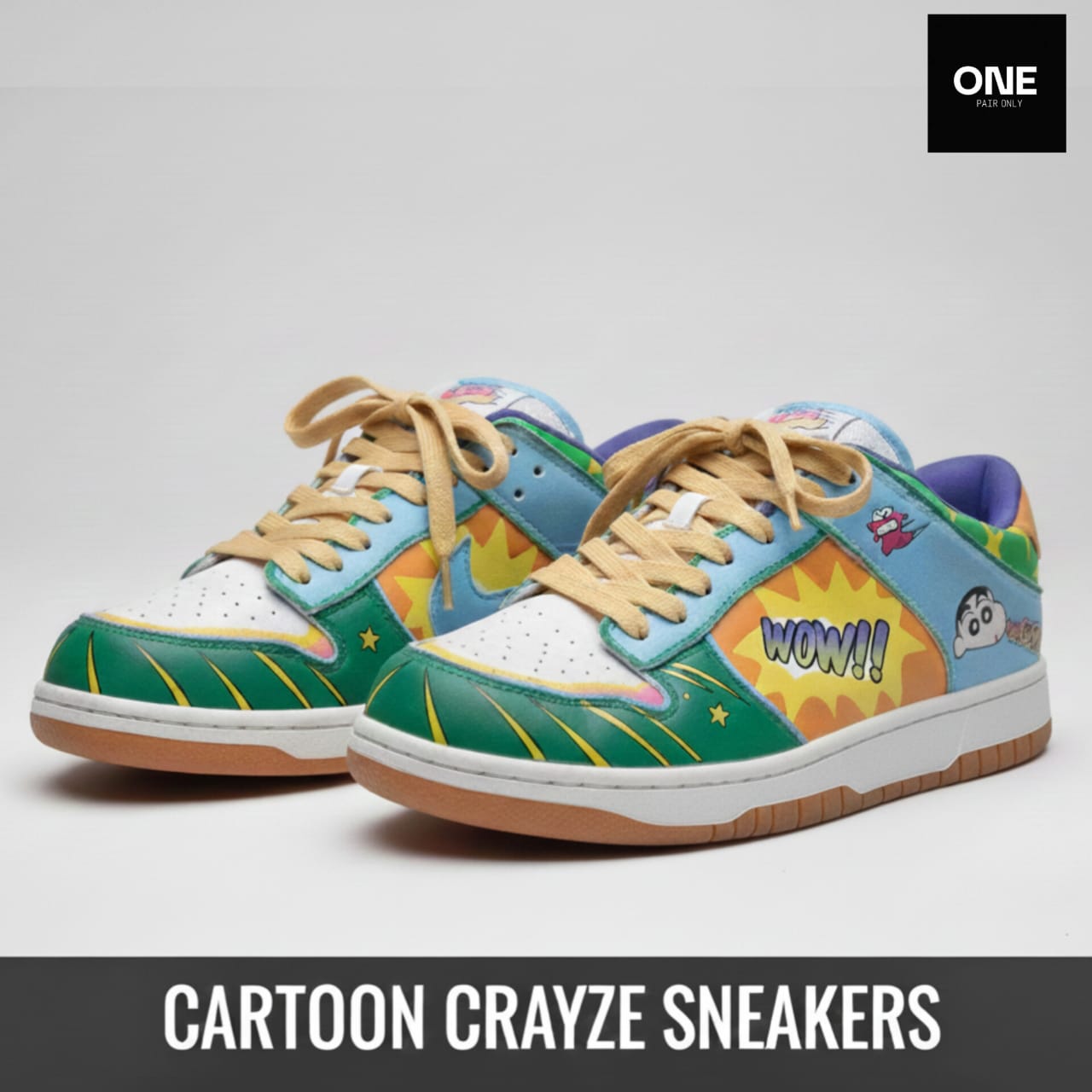Cartoon Craze Sneakers