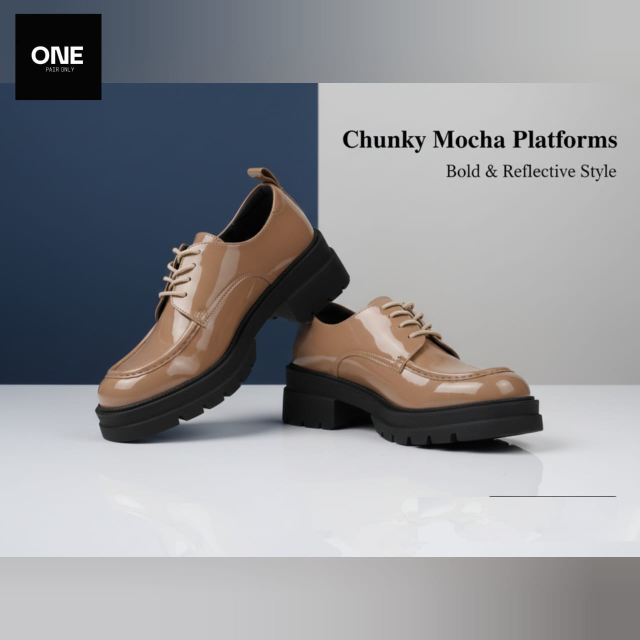 Chunky Mocha Platforms Boots