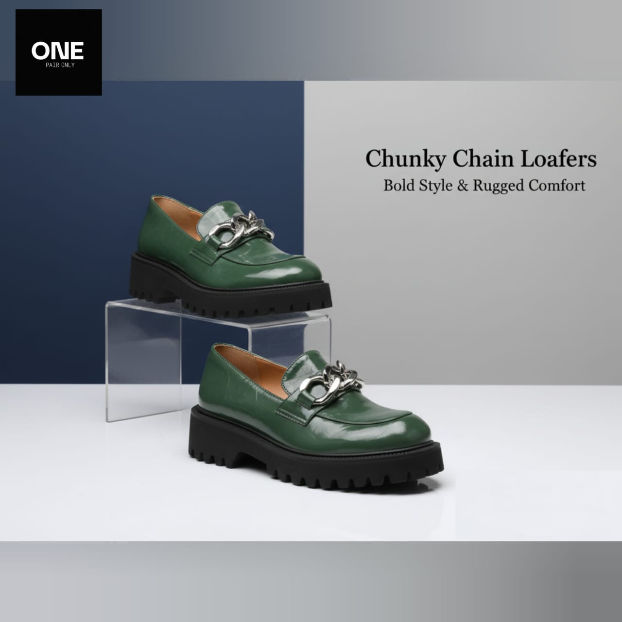 Chunky Chain Loafers