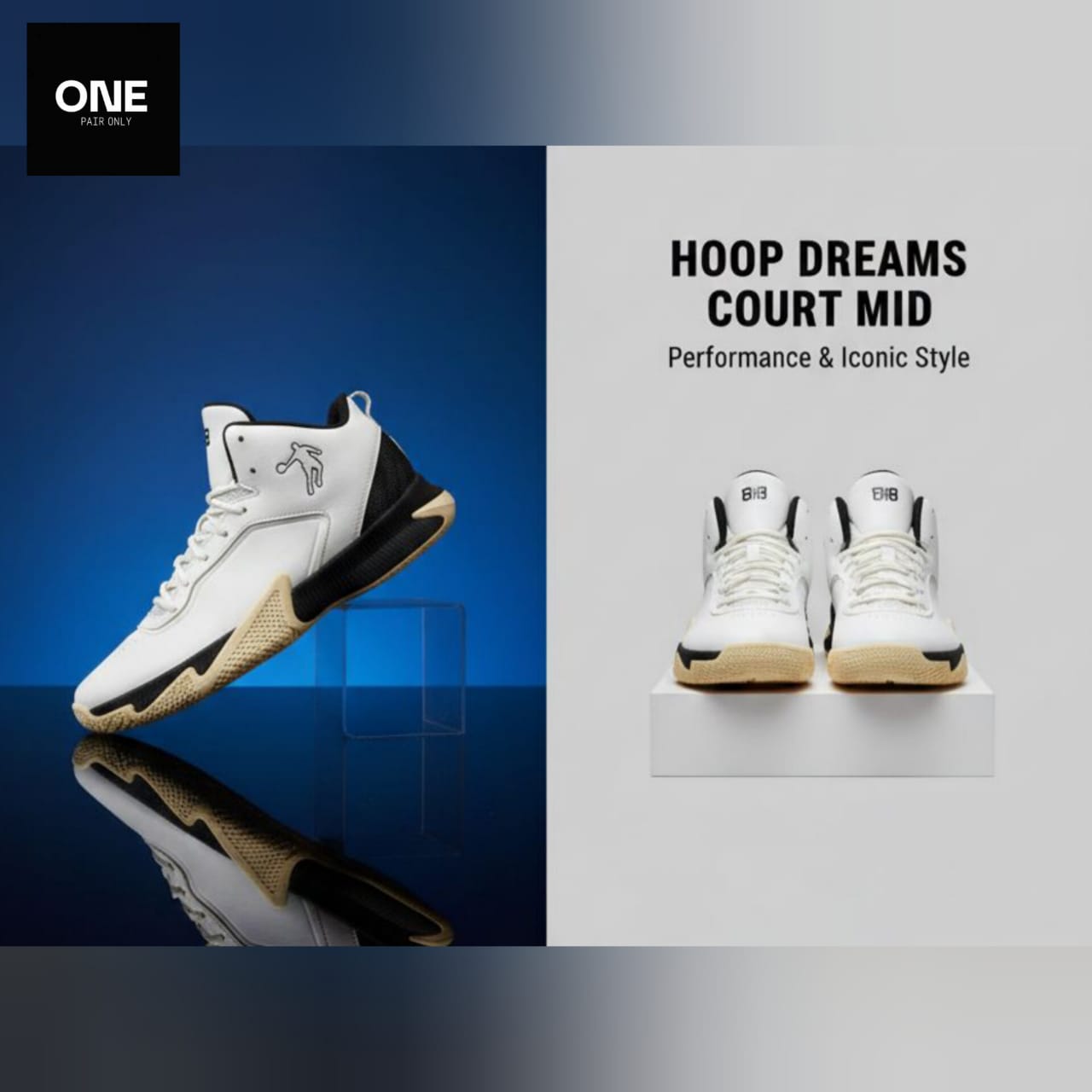Hoop Dreams Court Mid Athletic Shoes