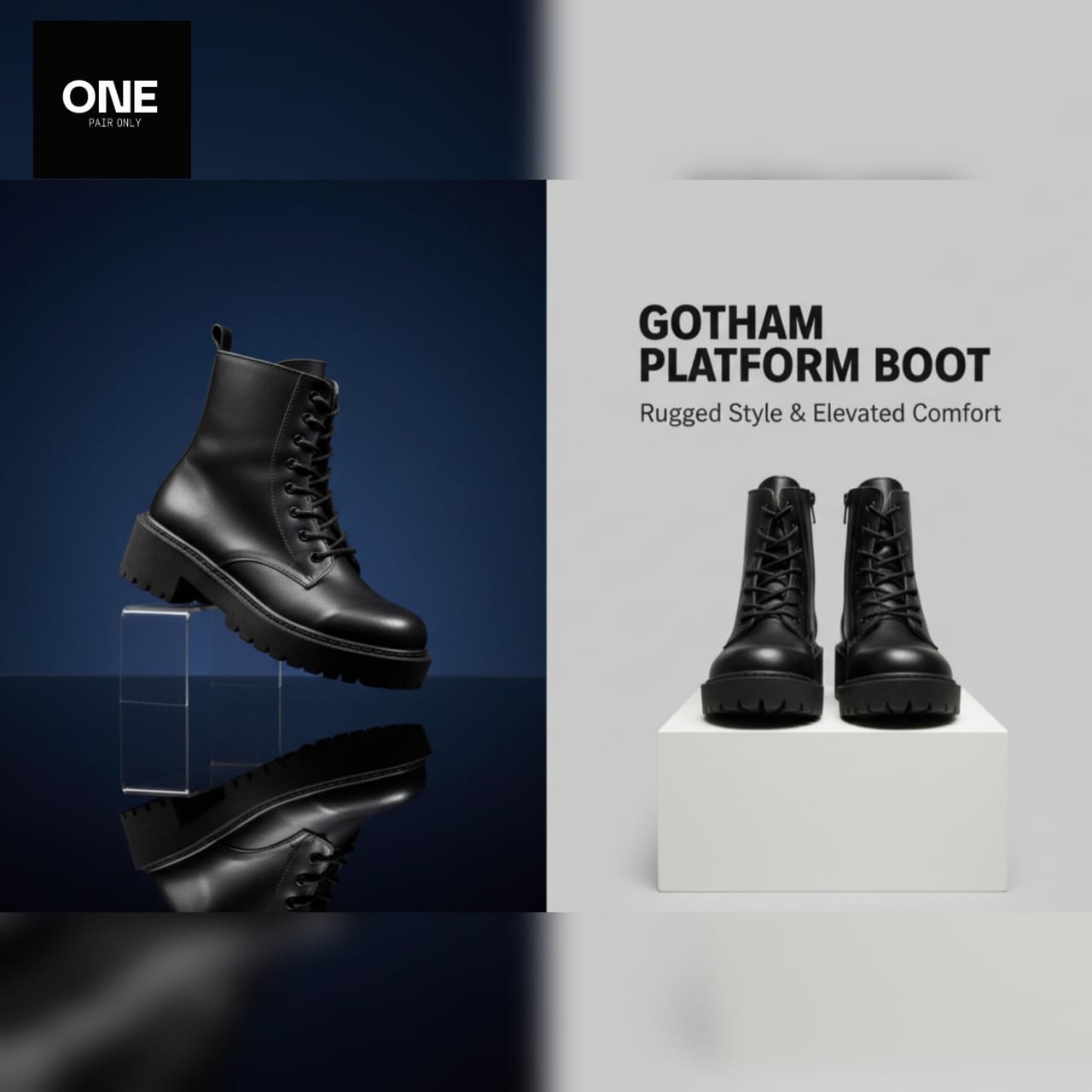 Gotham Platform Boots