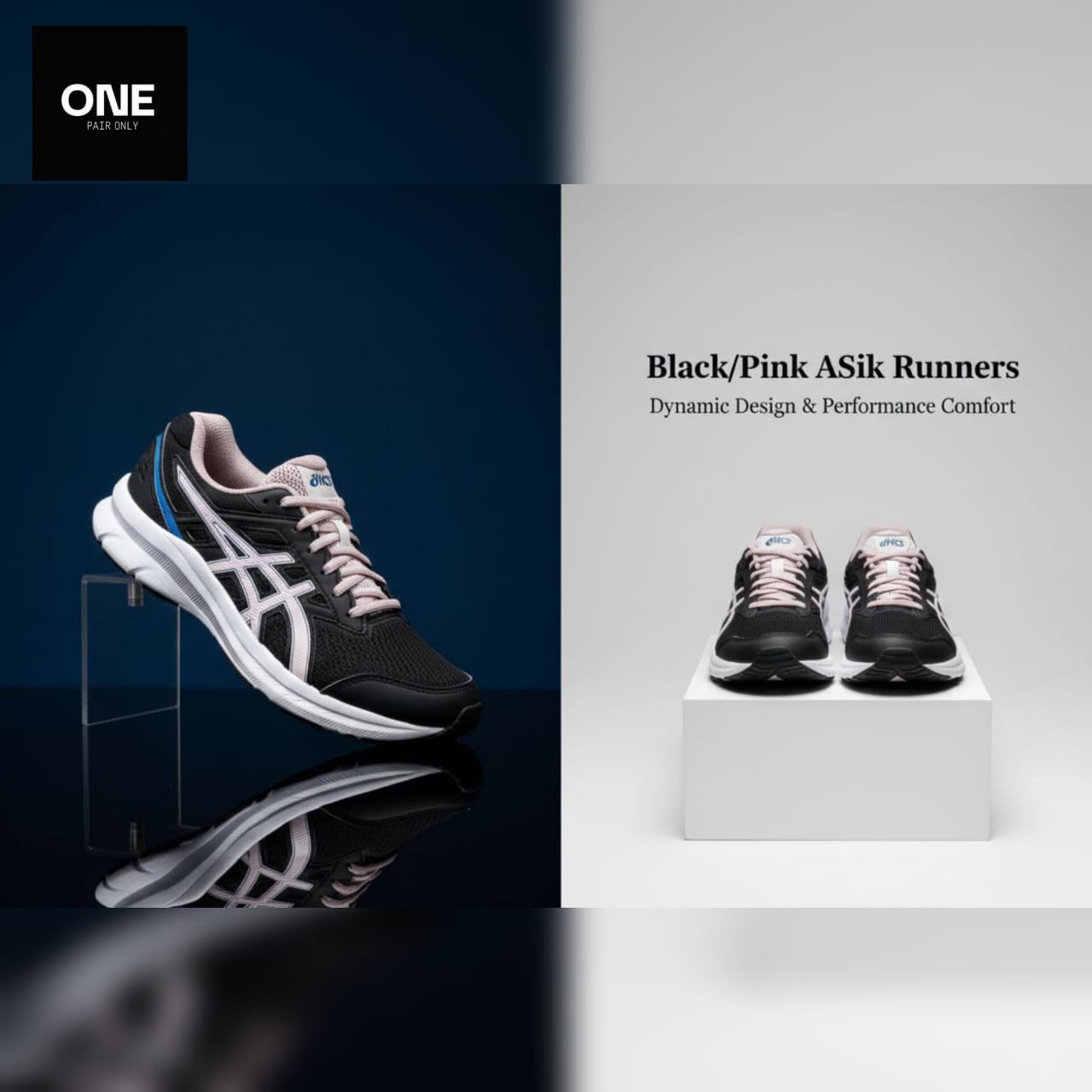 ASICS Patriot 12 Black Womens Running Shoes