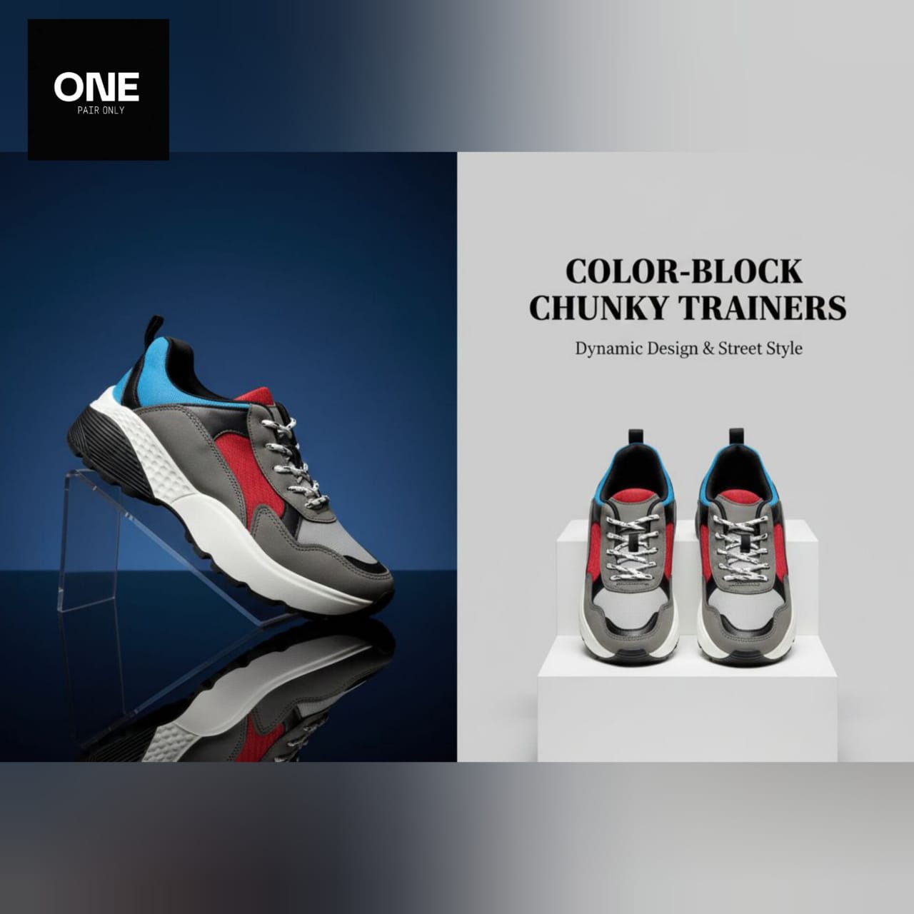 BankShot Chunky Trainers Sneakers