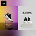 Black & White Orbital Sneakers