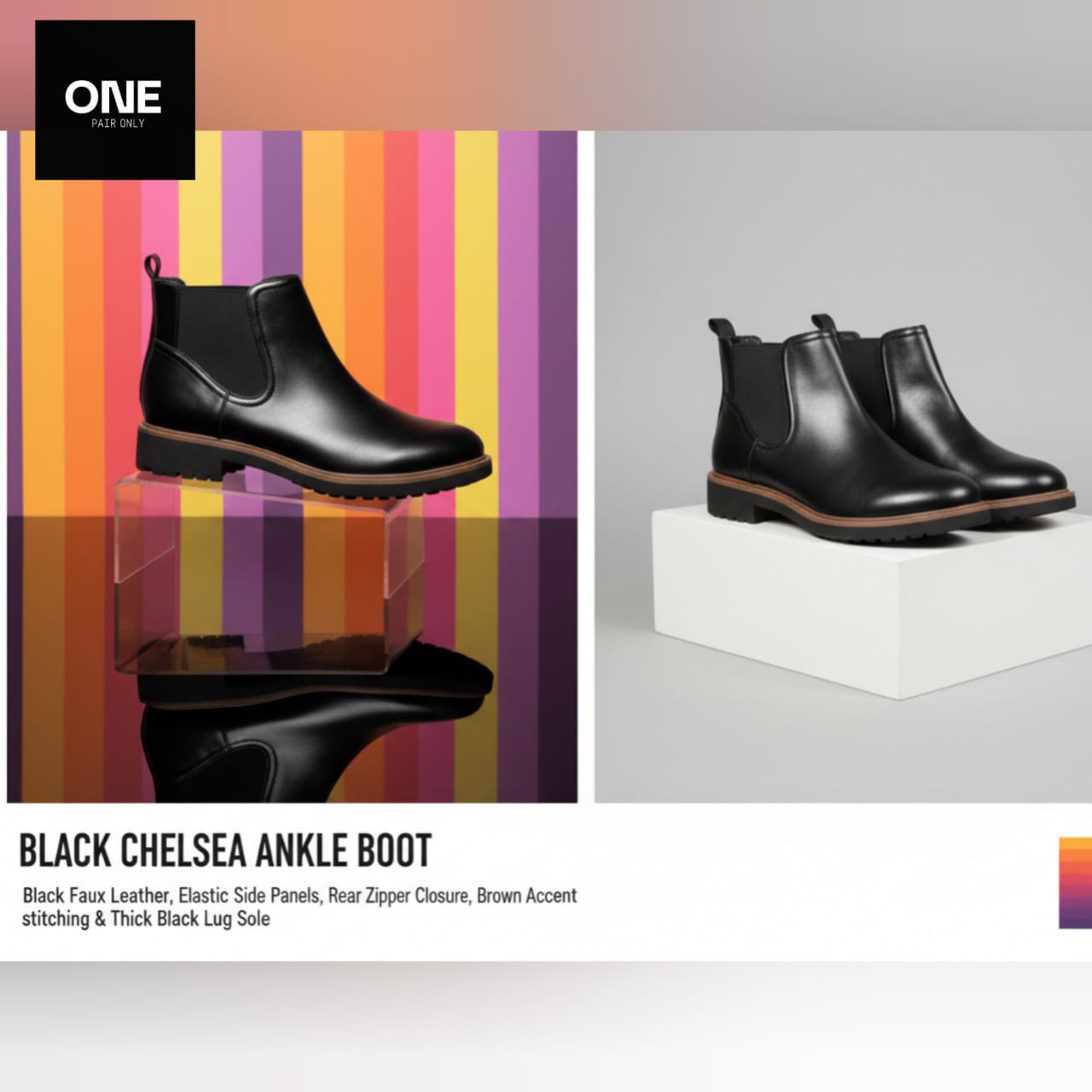 Black Chelsea Ankle Boots