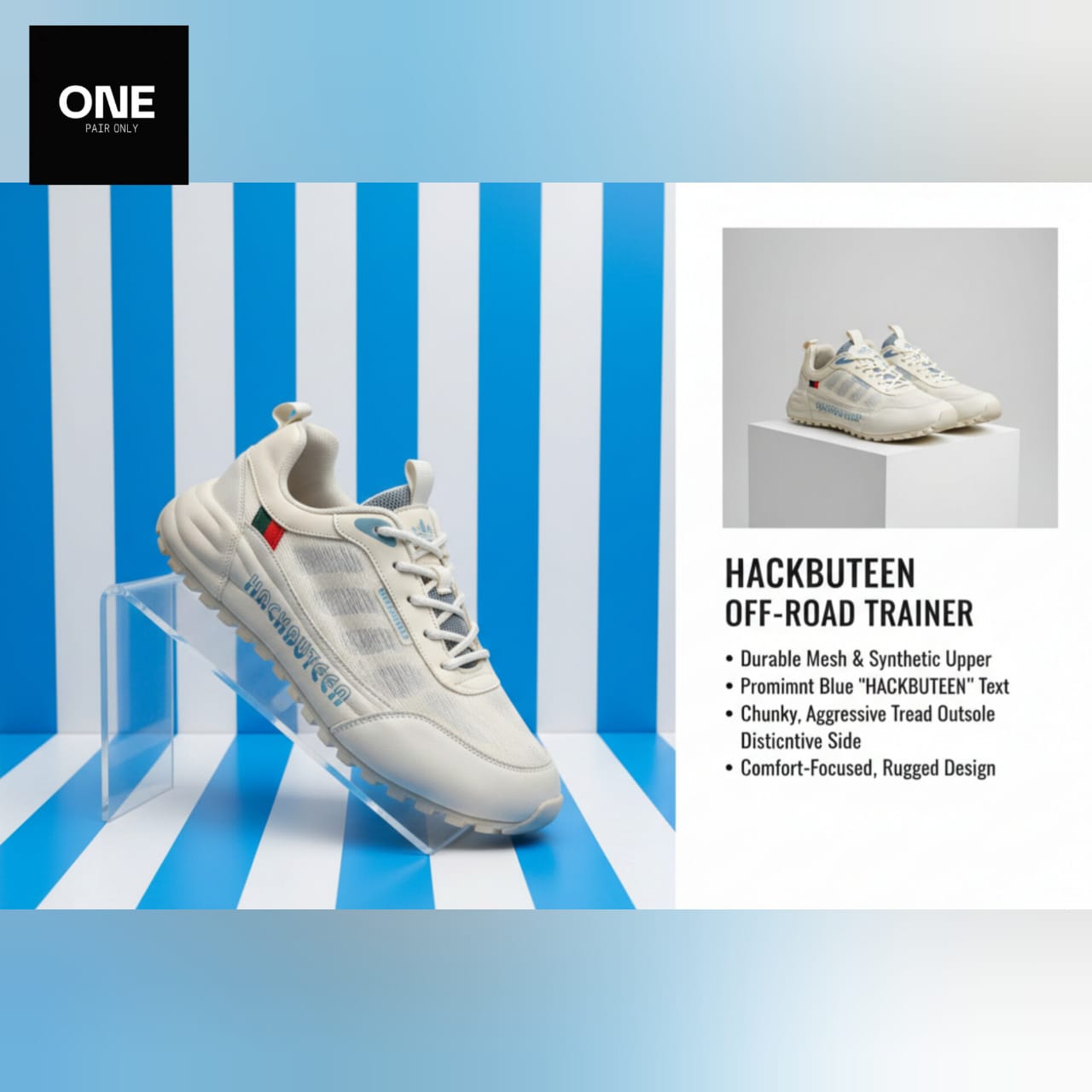 Hackbuteen Off-Road Trainers Sneakers