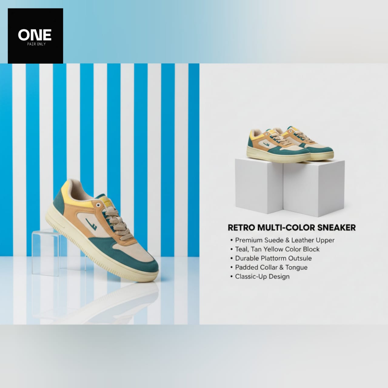 Warrior Retro Multi Color Sneakers